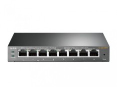 Switch inteligent cu 8 porturi Gigabit si 4 porturi PoE+ TP-LINK TL-SG108PE SafetyGuard Surveillance