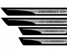 Set protectii praguri CROM - Chevrolet foto