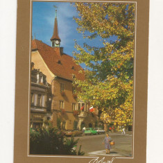 FR1 -Carte Postala - FRANTA- L'Alsace, Guebwiller, L'Hotel de ville, necirculata