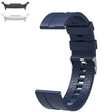 Curea din silicon compatibila cu Samsung Galaxy Watch9 44mm/40mm, Samsung Galaxy Watch 8 44mm/40mm, Prussian Blue