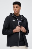 adidas Performance geacă Entrada 22 bărbați, culoarea negru, de tranziție IK4010