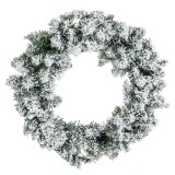 Coronita Decorativa de Craciun ninsa, 120 de crengute, 60 cm, General