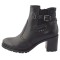 Ghete dama, din piele naturala, marca Formentera, A6M4328N-18-01-29, negru , marime: 40