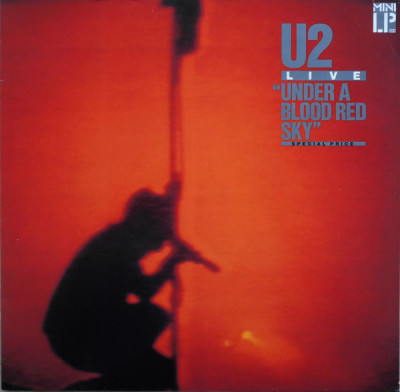 VINIL LP U2 &amp;lrm;&amp;ndash; Live &amp;quot;Under A Blood Red Sky&amp;quot; (VG) foto