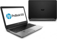Laptop HP ProBook 650 G1, Intel Core i7 Gen 4 4610M 3.0 GHz, 16 GB DDR3, 480 GB SSD NOU, DVDRW, Wi-Fi, Bluetooth, WebCam, Tastatura Noua QWERTY US, foto