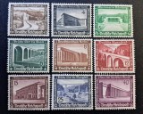 Germania (Deutsches Reich 1936) - Seria Completă "Winterhilfswerk - Arhitectură și Autostrăzi" (3+2Pf - 40+35Pf) ( MNH) CLK1