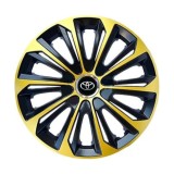Set 4 capace roti Extra strong gold R16 pentru gama Toyota, Autohelix MSA