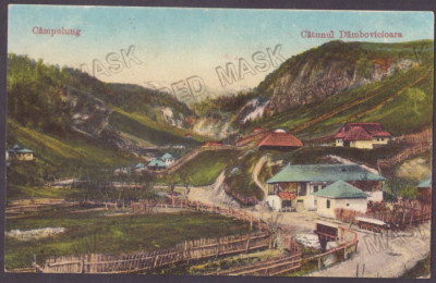 3942 - CAMPULUNG, Arges, Dambovicioara, Romania - old postcard - unused foto