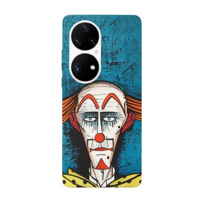 Husa compatibila cu Huawei Nova Y70 model Bernard buffet clown, Silicon, TPU, Viceversa foto