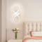 Aplica de perete LED, 40W, tip Papion alb, lumina calda/rece/neutra