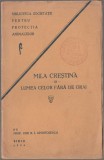 Zoe Apostolescu - Mila crestina si lumea celor fara de grai (ed. princeps), 1934, Alta editura