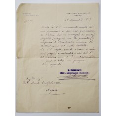SCRISOARE , DESTINATAR AUREL CRAIFALEANU , NAPOLI , 1915
