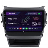Cumpara ieftin Navigatie Hyundai Santa Fe IX45 (2013-2017), Android 13, A-Octacore 4GB RAM + 64GB ROM, 9 Inch - AD-BGA9004+AD-BGRKIT182