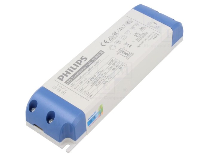 Transformator LED 60W 24V IP20