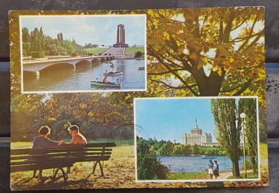CPIB 17655 CARTE POSTALA - BUCURESTI. IMAGINI DIN PARCURI foto
