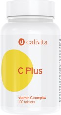 Complex Vitamina C Plus, &icirc;ntăreşte Sistemul Imunitar, Ajută organismul &icirc;n caz de gripă sau răceală, 100 Tablete Calivita