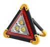 Triunghi Auto de Avertizare LED HUOVA&reg; cu 4 Moduri de Iluminare &ndash; 2 Intensități Lumină, Flash lumina rosie și Lumina Continuă