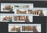 ROMANIA 2021 LP 2329 ION BERINDEI 150 ANI DE LA NASTERE SERIE CU VINIETA + TABS MNH NESTAMPILATA
