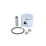 Piston complet compatibil Husqvarna 36, 136, 137, 38mm, bolt 10, PowerX