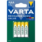 Baterie Reincarcabila Varta Professional, AAA / LR3, 800mAh, Set 4 bucati