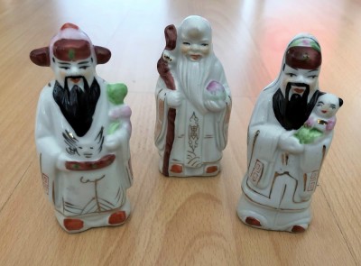 Bibelouri / Figuri altar - portelan Japonia - coaja de ou foto