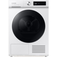 Uscator de rufe Samsung Bespoke DV90BB7445GWS7, Pompa de caldura, 9 kg, Clasa A+++, QuickDrive, AI Control, SmartThings WiFi, AI Dry, Alb