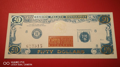 Bon 50 dollars Casino Palace Bucuresti foto
