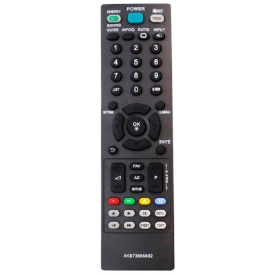 Telecomanda pentru LG AKB73655802, Universal, x-remote, Negru foto