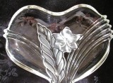 BOL / FRUCTIERA / BOMBONIERA CRISTAL DECOR NARCISA 21.5 CM