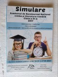 SIMULARE EXAMENUL DE BACALAUREAT LIMBA SI LITERATURA ROMANA A XI A POPA