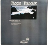 Frederich Chopin/ J. Francaix / K.A. Rikenbacher - Preludes op. 8, 1- 24 vinil LP disc muzica clasica NM / VG+ Schwann Germania 1985