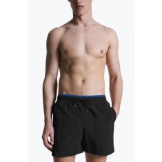 Pantaloni scurti barbati pentru inot cu logo brodat si croiala Regular fit