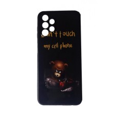 Husa telefon compatibila cu Samsung Galaxy A13 4G, A13 Antisoc, Dont touch my cell phone, 350HT