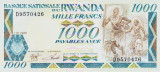 Bancnota Rwanda 1.000 Franci 1988 - P21 UNC