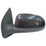 Oglinda exterioara Hyundai I20 (Pb) 2008-2014, Getz (TB) 09.2005-12.2011 , Stanga, Crom, manuala,prin cablu, Fara incalzire, carcasa neagra, Convex,, SRLine