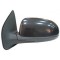 Oglinda exterioara Hyundai I20 (Pb) 2008-2014, Getz (TB) 09.2005-12.2011 , Stanga, Crom, manuala,prin cablu, Fara incalzire, carcasa neagra, Convex,