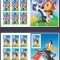 DB1 SUA Disney 1998 - 99 Duffy Duck Sylvester 2 MS Autocolante MNH val. solo NDT