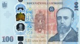 ROMANIA 100 lei 2026 (Eugeniu Carada) polymer + PLIANT + PLIC BNR UNC!!!