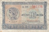 GRECIA 10 drahme 1940 F!!!