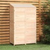Sopron gradina lemn brad 102x52x174.5 cm Hecht, depozitare unelte, accesorii