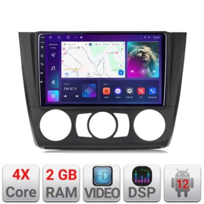 Navigatie BMW Seria 1 E87 2007-2011 clima manuala A-bmw117-manual 2+32 GB Android Waze USB Navigatie Internet Youtub CarStore Technology foto