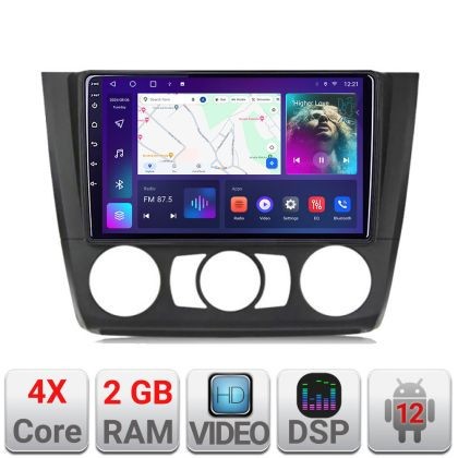 Navigatie BMW Seria 1 E87 2007-2011 clima manuala A-bmw117-manual 2+32 GB Android Waze USB Navigatie Internet Youtub CarStore Technology