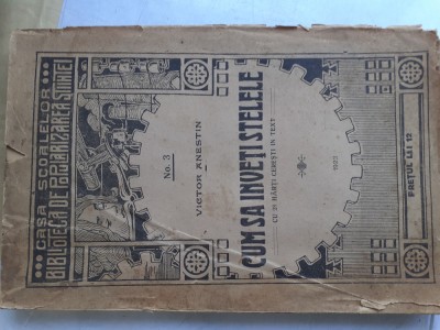 CUM SA INVETI STELELE-VICTOR ANESTIN-1923 d1. foto