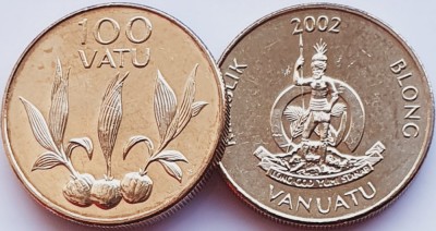 2336 Vanuatu 100 Vatu 2002 km 9 UNC foto