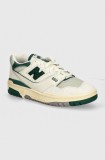 New Balance sneakers 550 culoarea bej, BB550CPE