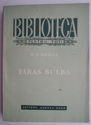 Taras Bulba &amp;ndash; N. V. Gogol foto