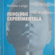 Psihologie experimentala – Nicolae Lungu