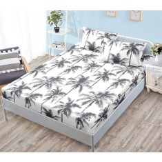 Husa de pat cu elastic 3 piese Calling HP014