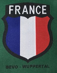 WW2 Ecuson German 33 SS France Legion Bevo