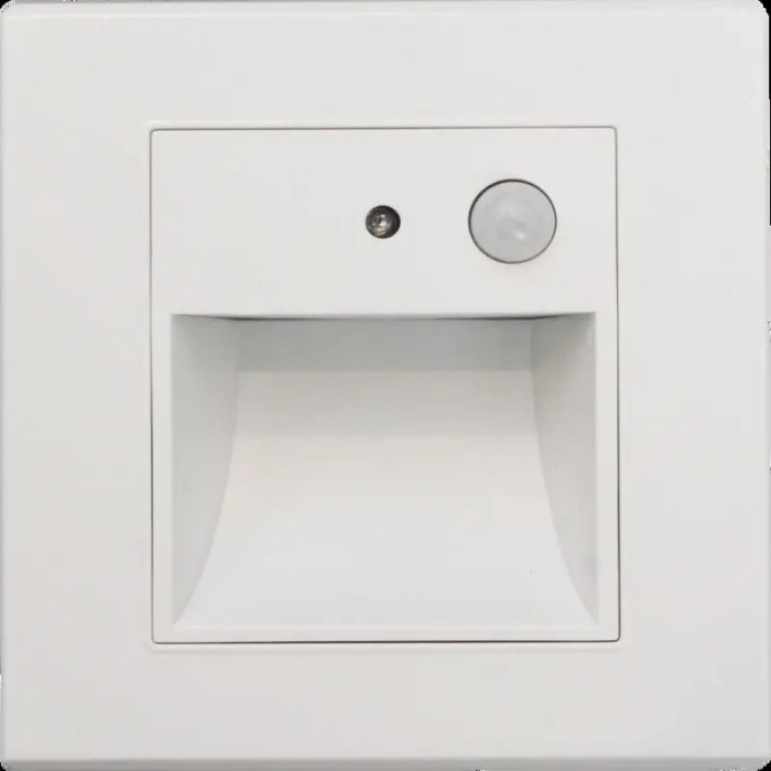 Spot led Scara cu senzor miscare si lumina, Alb, 1W, 3000K